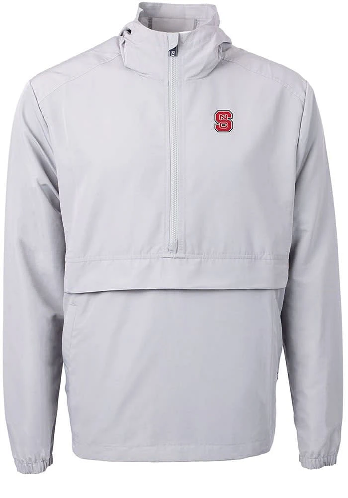 Cutter and Buck NC State Wolfpack Mens Charter Eco Pullover Jackets
