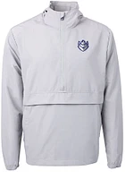 Cutter and Buck Saint Louis Billikens Mens Grey Charter Eco Pullover Jackets