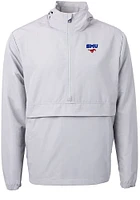 Cutter and Buck SMU Mustangs Mens Charter Eco Pullover Jackets