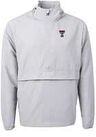 Cutter and Buck Texas Tech Red Raiders Mens Charter Eco Pullover Jackets