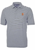 Cutter and Buck Detroit Tigers Mens Navy Blue Virtue Short Sleeve Polo