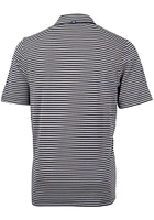 Cutter and Buck NC State Wolfpack Mens Virtue Eco Pique Stripe Short Sleeve Polo