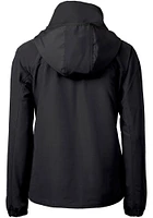 Cutter and Buck Oakland University Golden Grizzlies Womens Black Charter Eco Long Sleeve Pullove..