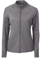Cutter and Buck Arizona State Sun Devils Womens Black Adapt Eco Knit Light Weight Jacket