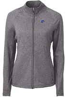 Cutter and Buck Boise State Broncos Womens Adapt Eco Knit Light Weight Jacket