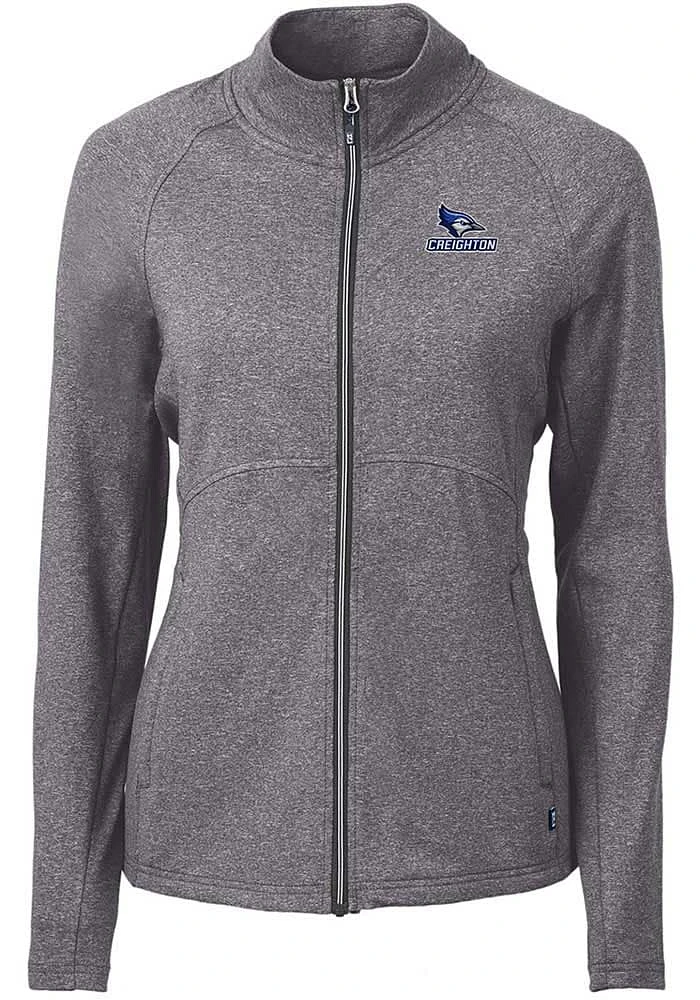 Cutter and Buck Creighton Bluejays Womens Adapt Eco Knit Light Weight Jacket