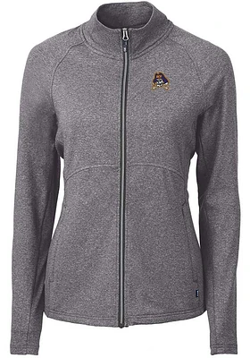 Cutter and Buck East Carolina Pirates Womens Adapt Eco Knit Light Weight Jacket