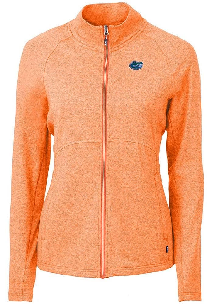 Cutter and Buck Florida Gators Womens Adapt Eco Knit Light Weight Jacket