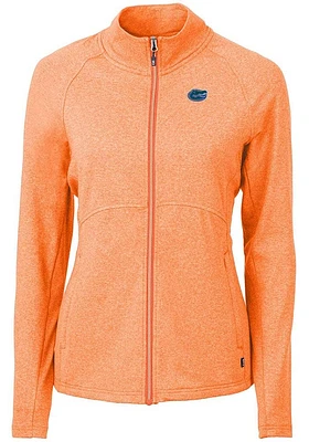 Cutter and Buck Florida Gators Womens Adapt Eco Knit Light Weight Jacket