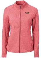 Cutter and Buck Illinois State Redbirds Womens Adapt Eco Knit Light Weight Jacket