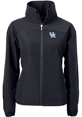 Cutter and Buck Kentucky Wildcats Womens Charter Eco Light Weight Jacket