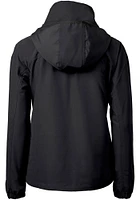 Cutter and Buck Oakland University Golden Grizzlies Womens Black Charter Eco Light Weight Jacket
