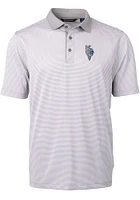 Cutter and Buck Kansas City Royals Connect Virtue Eco Pique Micro Stripe Big Tall Po