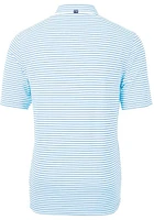 Cutter and Buck Kansas City Royals Light Blue Connect Virtue Eco Pique Big Tall Polo