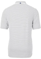 Cutter and Buck Kansas City Royals Connect Virtue Eco Pique Stripe Big Tall Polo
