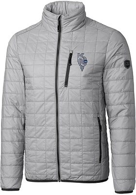 Cutter and Buck Kansas City Royals Mens Connect Rainier PrimaLoft Big Tall Lined Jac