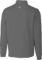 Cutter and Buck Kansas City Royals Mens Connect Traverse Long Sleeve Qtr Zip Pullover