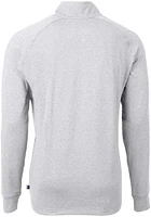 Cutter and Buck Kansas City Royals Mens Connect Adapt Eco Long Sleeve Qtr Zip Pullover