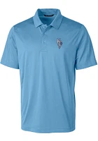 Cutter and Buck Kansas City Royals Mens Light Blue Connect Prospect Short Sleeve Polo