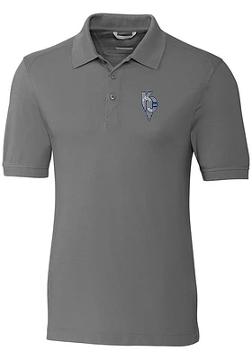 Cutter and Buck Kansas City Royals Mens Connect Advantage Short Sleeve Polo