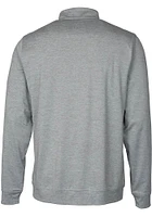 Cutter and Buck Kansas City Royals Mens Connect Stealth Long Sleeve Qtr Zip Pullover