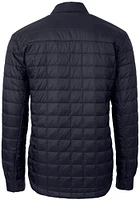 Cutter and Buck Kansas City Royals Mens Navy Blue Connect Rainier PrimaLoft Outerwear Lined J..