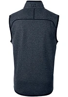 Cutter and Buck Kansas City Royals Mens Navy Blue Connect Mainsail Sleeveless Jacket