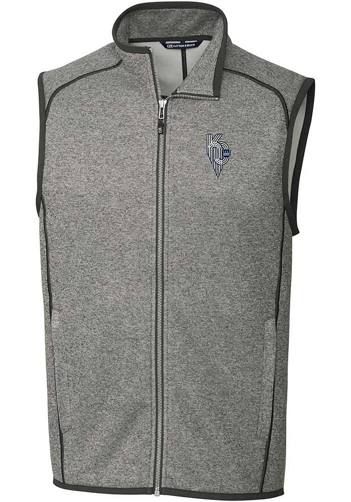 Cutter and Buck Kansas City Royals Mens Connect Mainsail Sleeveless Jacket