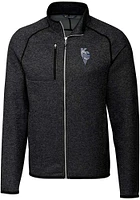 Cutter and Buck Kansas City Royals Mens Charcoal Connect Mainsail Medium Weight Jacket