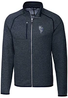 Cutter and Buck Kansas City Royals Mens Navy Blue Connect Mainsail Medium Weight Jacket