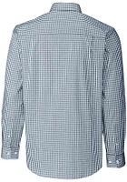 Cutter and Buck Kansas City Royals Mens Navy Blue Connect Easy Care Long Sleeve Dress Shirt