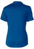 Cutter and Buck Kansas City Royals Womens Blue Connect Prospect Short Sleeve Polo Shirt