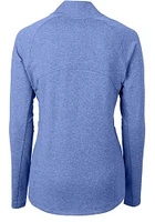 Cutter and Buck Kansas City Royals Womens Blue Connect Adapt Eco Knit Light Weight Jacket