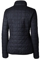 Cutter and Buck Kansas City Royals Womens Navy Blue Connect Rainier PrimaLoft Filled Jacket