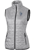Cutter and Buck Kansas City Royals Womens Connect Rainier PrimaLoft Vest
