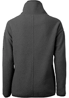 Cutter and Buck Kansas City Royals Womens Connect Cascade Sherpa Qtr Zip