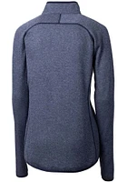 Cutter and Buck Kansas City Royals Womens Navy Blue Connect Mainsail Light Weight Jacket