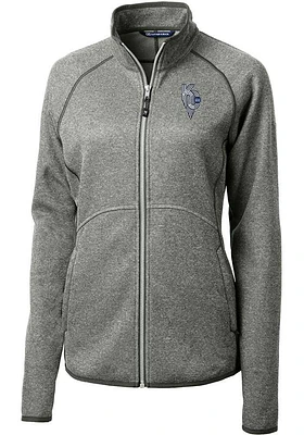 Cutter and Buck Kansas City Royals Womens Grey Connect Mainsail Light Weight Jacket