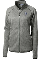 Cutter and Buck Kansas City Royals Womens Grey Connect Mainsail Light Weight Jacket