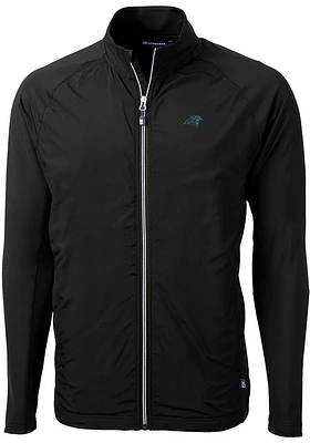 Cutter and Buck Carolina Panthers Mens Adapt Eco Light Weight Jacket