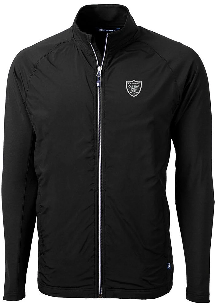 Cutter and Buck Las Vegas Raiders Mens Adapt Eco Light Weight Jacket