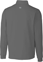 Cutter and Buck Atlanta Falcons Mens Traverse Long Sleeve Qtr Zip Pullover