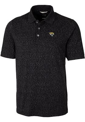 Cutter and Buck Jacksonville Jaguars Mens Advantage Space Dye Short Sleeve Polo