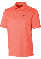 Cutter and Buck Cincinnati Bengals Mens Forge Heathered Short Sleeve Polo