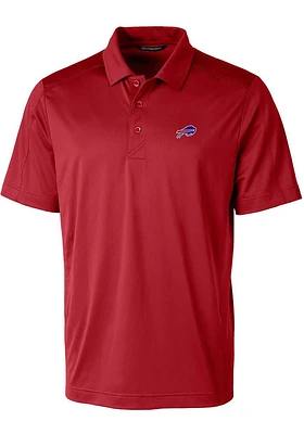Cutter and Buck Buffalo Bills Mens Cardinal Prospect Short Sleeve Polo