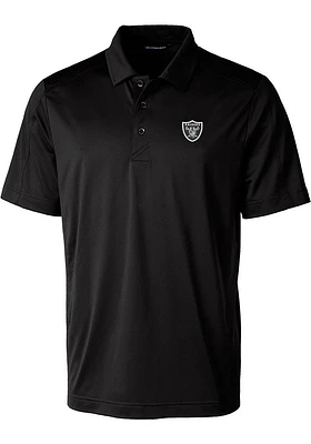 Cutter and Buck Las Vegas Raiders Mens Prospect Short Sleeve Polo