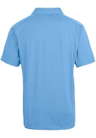 Cutter and Buck Tennessee Titans Mens Light Blue Prospect Short Sleeve Polo