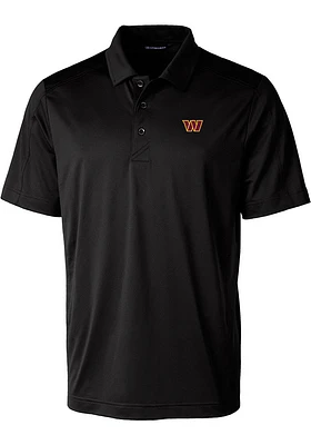 Cutter and Buck Washington Commanders Mens Prospect Short Sleeve Polo