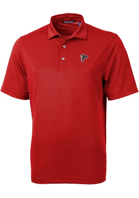 Cutter and Buck Atlanta Falcons Mens Virtue Eco Pique Short Sleeve Polo