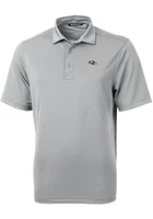 Cutter and Buck Baltimore Ravens Mens Virtue Eco Pique Short Sleeve Polo